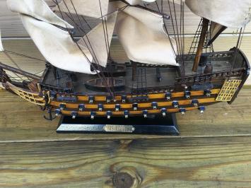 Wereld bekend oorlogschip, HMS VICTORY, handgemaakt