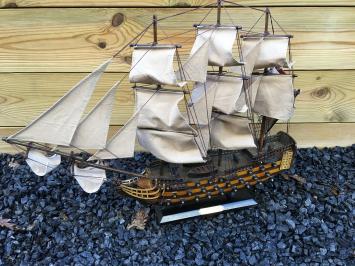 Wereld bekend oorlogschip, HMS VICTORY, handgemaakt