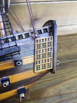 Wereld bekend oorlogschip, HMS VICTORY, handgemaakt