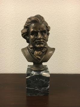 Ludwig van Beethoven, metaal, brons-look