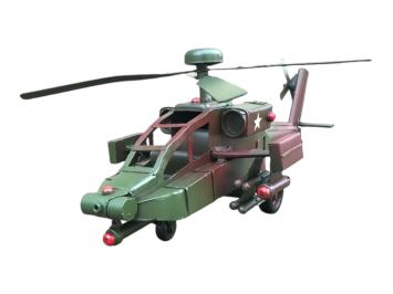 Metalen schaalmodel - Apache helikopter - gevechtshelikopter