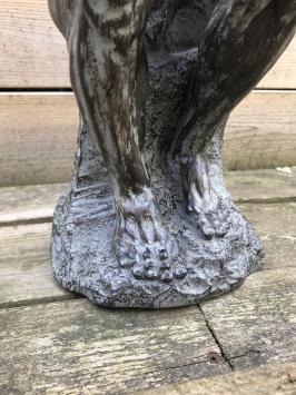 Beeld van de denker 'THE THINKER', polystone beeld