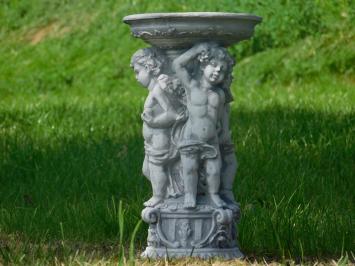 Dekorative Statue mit Engeln und Waage | Stein | Detailliert