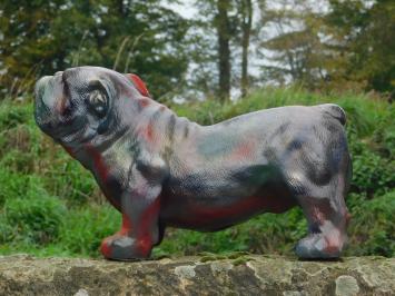 Beeld Bulldog, tuinbeeld / dierenbeeld, polystone