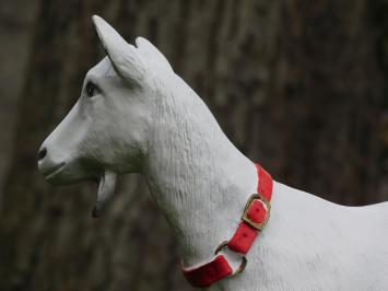 Tuinbeeld geit, dierenbeeld van kunststof, tuindeco