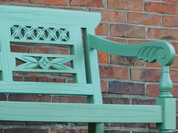 Houten tuinbank - 150 cm - vintage green