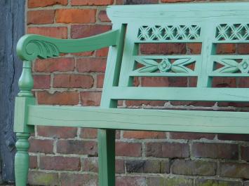 Houten tuinbank - 150 cm - vintage green