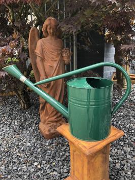 Tuin gieter klassiek - metaal - groen - 7.5 liter