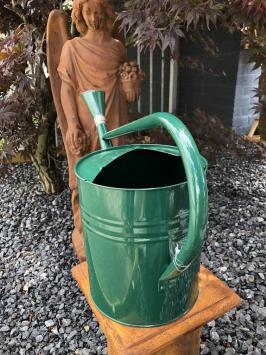 Tuin gieter klassiek - metaal - groen - 7.5 liter