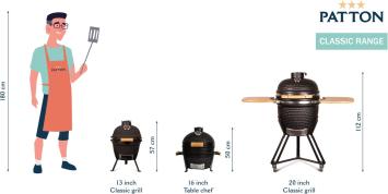 Kamado - Egg barbeque - 13''