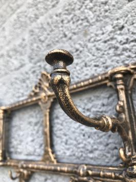 Wandgarderobe, Gusseisen - Bronze Look