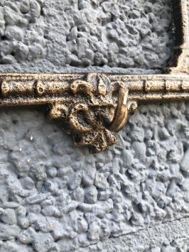 Wandgarderobe, Gusseisen - Bronze Look