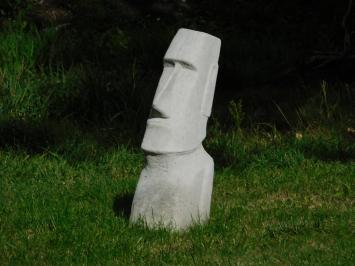 Statue Moai XXL Gartenstatue MOAI Insel roh, voller Stein