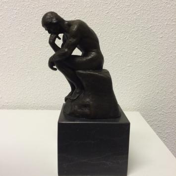 Sculptuur Brons, de denker