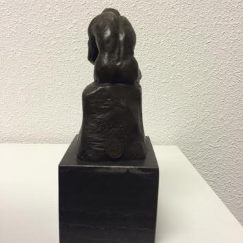 Sculptuur Brons, de denker