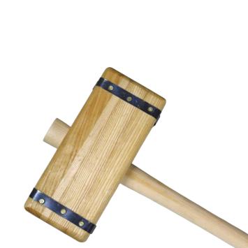 Sleg mit Eschenstiel - 100 cm - Holz - großer Hammer