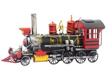 Stoomlocomotief van Metaal - 40 cm - Handgemaakt - Trein