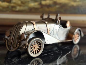 Vintage Oldtimer - schaalmodel- historische auto - metaal