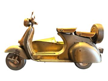 Vintage Seitenwagen - Motorroller - Modell - Metall