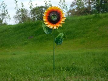 Zonnebloem - metaal - handgemaakt